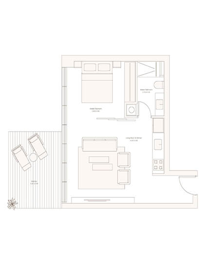 Sea Breeze - Studio Apartment